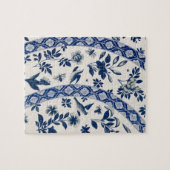 Blaue Blume Puzzle (Horizontal)