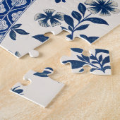 Blaue Blume Puzzle (Seite)
