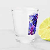 Blaue Blume Schnapsglas (Links)