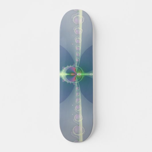 Blaue Blume Skateboard (Vorne)
