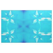 Blaue Blume Stoff (Fat Quarter (45,7 x 55,9 cm))