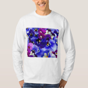 Blaue Blume T-Shirt