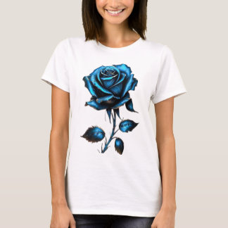 blaue Blume T-Shirt