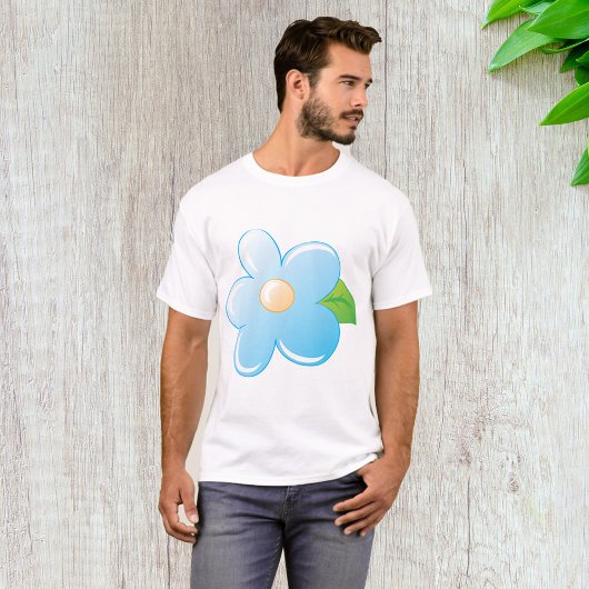 Blaue Blume T-Shirt