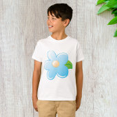 Blaue Blume T-Shirt