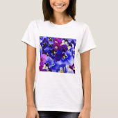 Blaue Blume T-Shirt (Vorderseite)