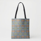 Blaue Blume Tasche (Vorderseite)