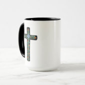 Blaue Blume Tasse (Vorderseite Links)