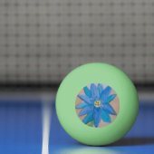 Blaue Blume Tischtennisball (Netto)
