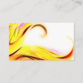 Blaue Blume: Visitenkarte invertieren (Rückseite)