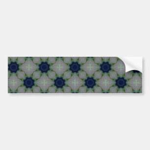 Blaue Blumen Aufkleber Autoaufkleber
