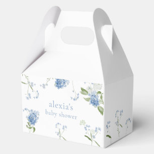 Blaue Blumen Baby in Bloom Junge Blumen Geschenkschachtel