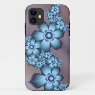 Blaue Blumen Case-Mate iPhone Hülle