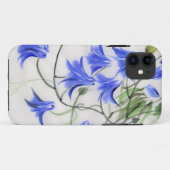 Blaue Blumen Case-Mate iPhone Hülle (Rückseite (Horizontal))