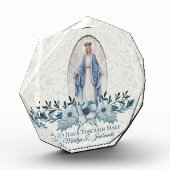 Blaue Blumen| Dame von Jungfrau-Marys | der Fotoblock (Links)