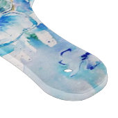 Blaue Blumen Fantasy Cutting Fantasy Malen Schneidebrett (Ecke)