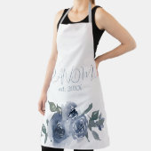 Blaue Blumen für Oma Schürze (InSitu)