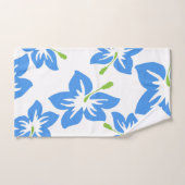 Blaue Blumen Handtuch (Handtuch)