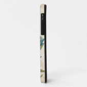 Blaue Blumen Hochzeit Case-Mate iPhone Hülle (Hinten/Links)