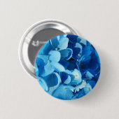 Blaue Blumen, Hydrangea Button (Vorne & Hinten)