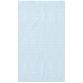 Blaue Blumen-Karotisch-Tischdecke Tischdecke (Vorderseite)