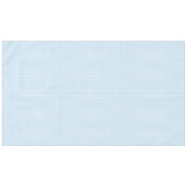 Blaue Blumen-Karotisch-Tischdecke Tischdecke (Vorderseite (Horizontal))