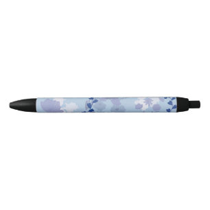 Blaue Blumen Kugelschreiber