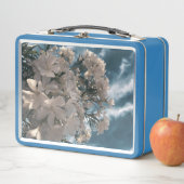 Blaue Blumen Lunchbox (Beispiel)