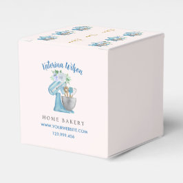 Blaue Blumen-Mixer-Geschenkbox Geschenkschachtel