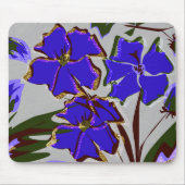 Blaue Blumen. Mousepad (Vorne)