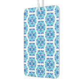 Blaue Blumen, Muster der Blume, Blumenmuster Autolufterfrischer (Links)