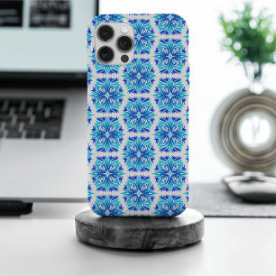Blaue Blumen, Muster der Blume, Blumenmuster Case-Mate iPhone Hülle