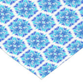 Blaue Blumen, Muster der Blume, Blumenmuster Kurzer Tischläufer (Ecke)