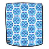 Blaue Blumen, Muster der Blume, Blumenmuster Rucksack (Abnehmbare Front)