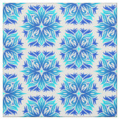 Blaue Blumen, Muster der Blume, Blumenmuster Stoff (Muster)