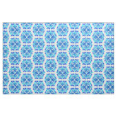 Blaue Blumen, Muster der Blume, Blumenmuster Stoff (Fat Quarter (45,7 x 55,9 cm))