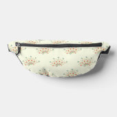 Blaue Blumen, rote Blume, Muster von Blume Bauchtasche (Ablage )