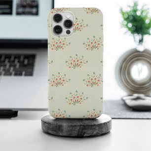 Blaue Blumen, rote Blume, Muster von Blume Case-Mate iPhone Hülle