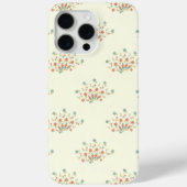 Blaue Blumen, rote Blume, Muster von Blume Case-Mate iPhone Hülle (Rückseite)