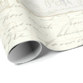 Blaue Blumen Sonnenblumen Dragonfly Script Decoupa Geschenkpapier (Rolleneckpunkt)