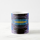 Blaue Blumen Tasse (Mittel)