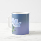 Blaue Blumen-Tasse Kaffeetasse (Vorderseite Links)