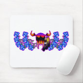 Blaue Blumen-Träume Mousepad (Mit Mouse)