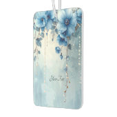 Blaue Blumen und Perlen Lufterfrischer (Links)