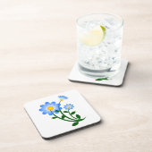 BLAUE BLUMEN UNTERSETZER (Rechte Seite)