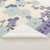 Blaue Blumen, violette Blumen, Blumen, Ihr Name Sherpadecke (3/4)