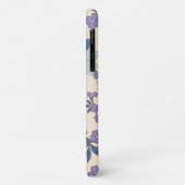 Blaue Blumen, violette Blumen, Blumenmuster Case-Mate iPhone Hülle (Hinten/Links)