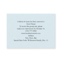 Blaue Blumenquerhotel-und Richtungs-Karten