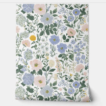 Blaue Blush Cottagecore Wildblume