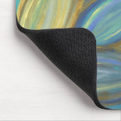 Blaue Blüte Mousepad (Ecke)